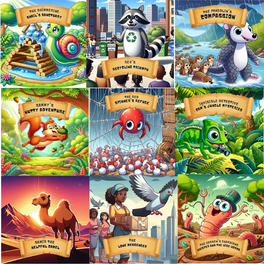 27 zauberhafte Kindergeschichten – Spaß, Lernen & Abenteuer!