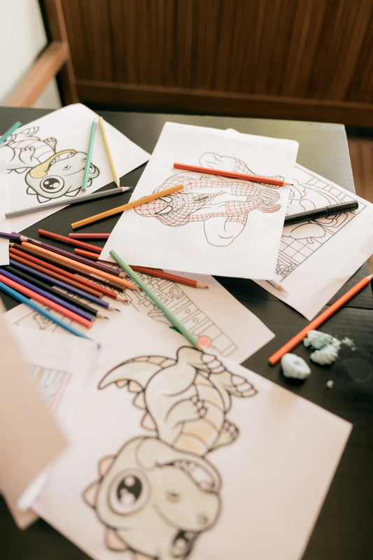 Engaging Coloring Pages for Kids Resellable PLR Options