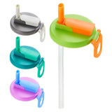 Soda Lid Cover With Straw