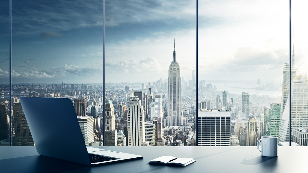 Ready To Use Zoom & Google Meet Backgrounds - Office