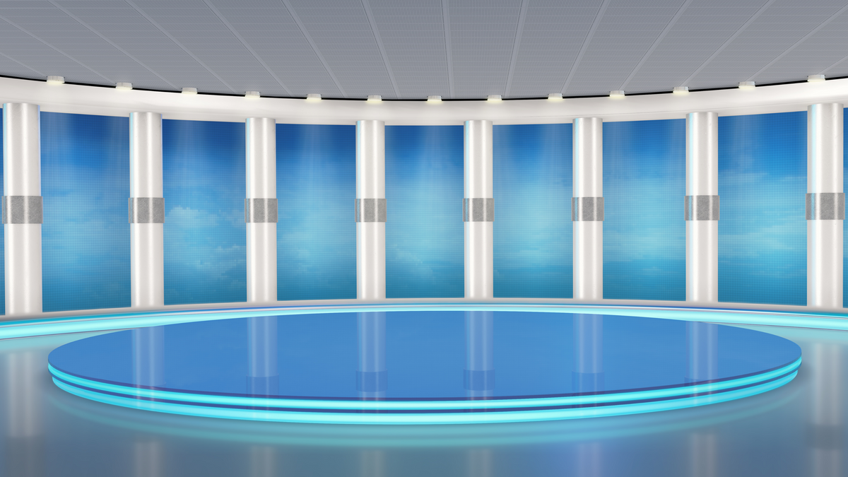 Ready To Use Zoom & Google Meet Backgrounds - Cities, Studios