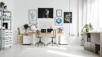 Ready To Use Zoom & Google Meet Backgrounds - Home, Gym, Library