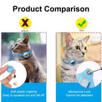 Reflective Cat Collar with Apple AirTag Holder