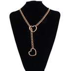 Heart Slip Chain Necklace