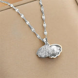 Korean Openable Shell Pearl Necklace