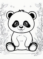 209 Animal-Themed Coloring Pages – Resellable PLR for Kids
