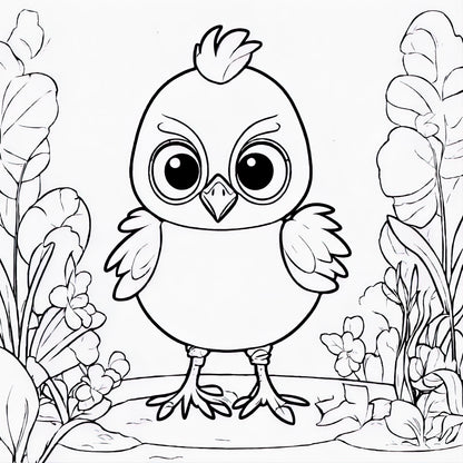 209 Animal-Themed Coloring Pages – Resellable PLR for Kids