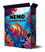 40 Nemo-Inspired Coloring Pages – Resellable PLR for Kids