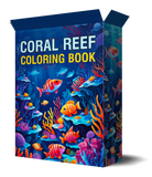 40 Ocean Coral Life Coloring Pages – Resellable PLR for Kids
