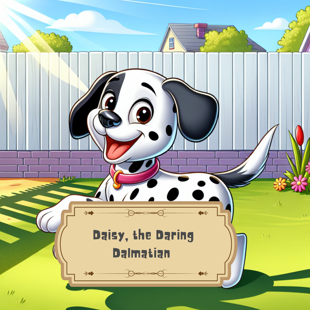 Daisy, die mutige Dalmatinerin