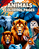 209 Animal-Themed Coloring Pages – Resellable PLR for Kids