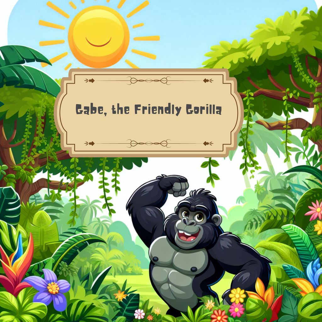 Gabe, the Friendly Gorilla