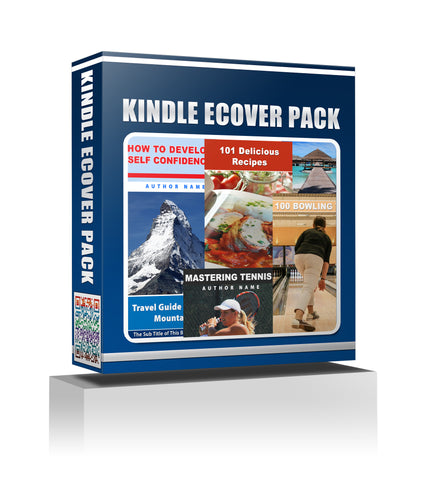 50 Editable Kindle Cover Templates – Sports, Travel, Recipe, Self-Help