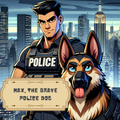 Max, the Brave Police Dog