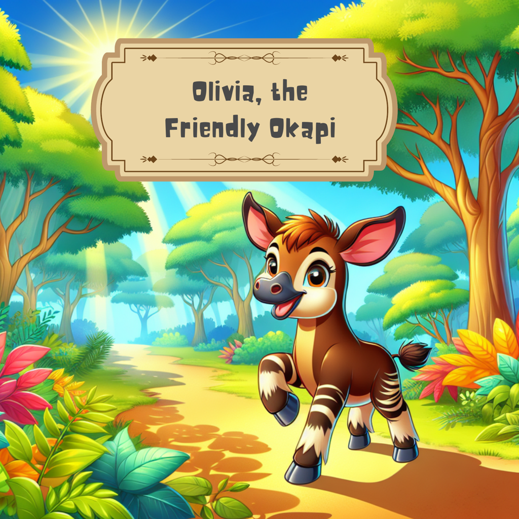 Olivia, the Friendly Okapi