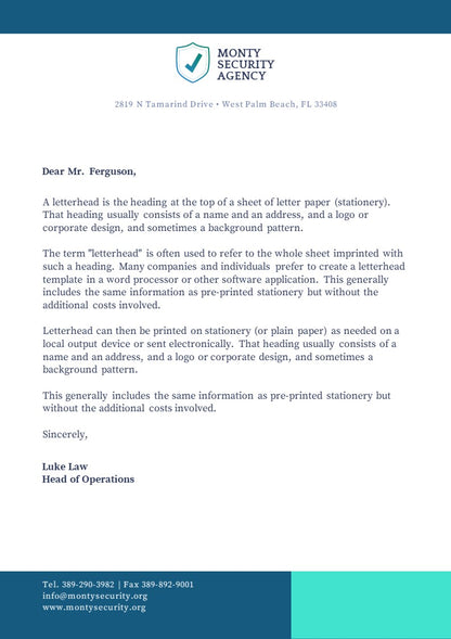 150 Editable Letterhead Templates – Professional & Stylish!