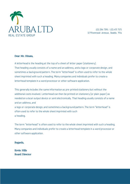 150 Editable Letterhead Templates – Professional & Stylish!