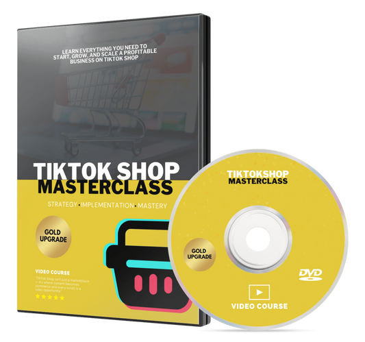 TikTok Shop Masterclass Video Upgrade Pack