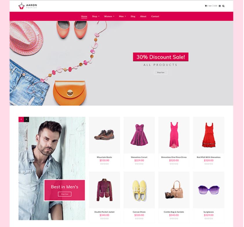 Beautiful, Customizable Shopify Themes Collection 1