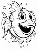 40 Nemo-Inspired Coloring Pages – Resellable PLR for Kids