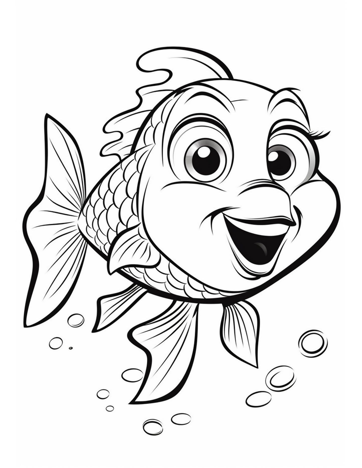 40 Nemo-Inspired Coloring Pages – Resellable PLR for Kids
