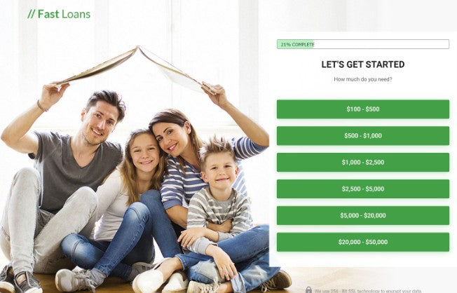 FastLoansGroup - Loans up to $50k - RevShare (US)