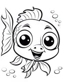 40 Nemo-Inspired Coloring Pages – Resellable PLR for Kids