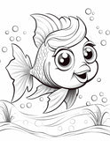 40 Nemo-Inspired Coloring Pages – Resellable PLR for Kids